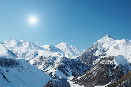 simsearch:700-00371184,k - High mountains under snow in the winter Stock Photo - Budget Royalty-Free & Subscription, Code: 400-04241727