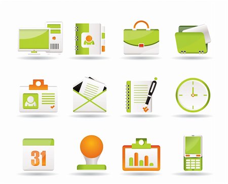 simsearch:400-05152922,k - Web Applications,Business and Office icons, Universal icons - vector icon set Stock Photo - Budget Royalty-Free & Subscription, Code: 400-04241964