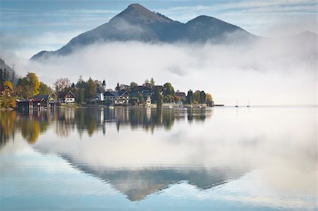 An image of the Walchensee in Bavaria Germany Foto de stock - Super Valor sin royalties y Suscripción, Código: 400-04255172