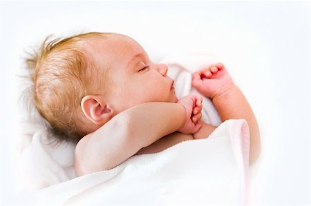 sleeping baby Photographie de stock - Aubaine LD & Abonnement, Code: 400-04255270