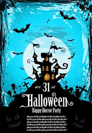 simsearch:400-05692673,k - Suggestive Halloween Party Flyer for Entertainment Night Event Stockbilder - Microstock & Abonnement, Bildnummer: 400-04255920