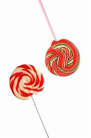 simsearch:400-05918018,k - Colourful lollipops isolated on the white background Photographie de stock - Aubaine LD & Abonnement, Code: 400-04256210