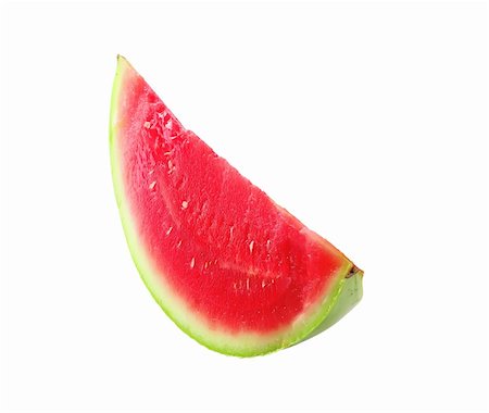 simsearch:400-05717203,k - watermelon slice isolated on white background Stock Photo - Budget Royalty-Free & Subscription, Code: 400-04256234
