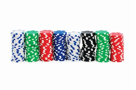 simsearch:400-07573978,k - Stack of chips isolated on the white background Photographie de stock - Aubaine LD & Abonnement, Code: 400-04256699