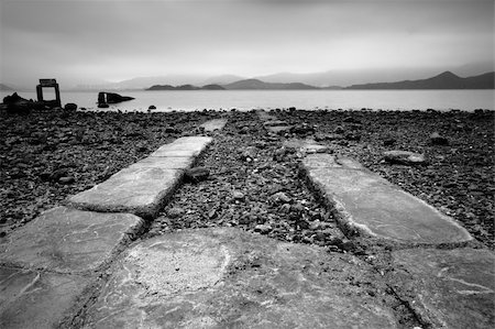 simsearch:400-05880107,k - a wooden pier and boats Stockbilder - Microstock & Abonnement, Bildnummer: 400-04257137