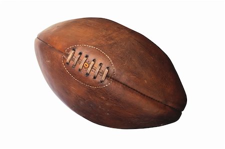 pigskin - american football against white background Photographie de stock - Aubaine LD & Abonnement, Code: 400-04257634