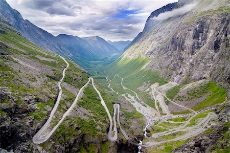 Took this when I drove past Trollstigen in Norway. It´s a beautiful sight. Stock Photo - Budget Royalty-Free & Subscription, Code: 400-04257868