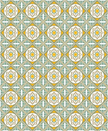 Vector floral geometric arabesque background color Stock Photo - Budget Royalty-Free & Subscription, Code: 400-04258253