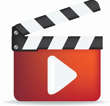 movie, film and cinema, play icon. full colour illustration Stock Photo - Budget Royalty-Free & Subscription, Code: 400-04258518