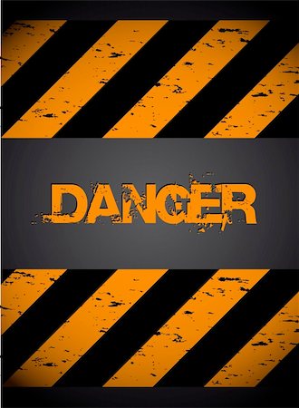 Grunge black and orange warning background with grunge effect Stock Photo - Budget Royalty-Free & Subscription, Code: 400-04258766