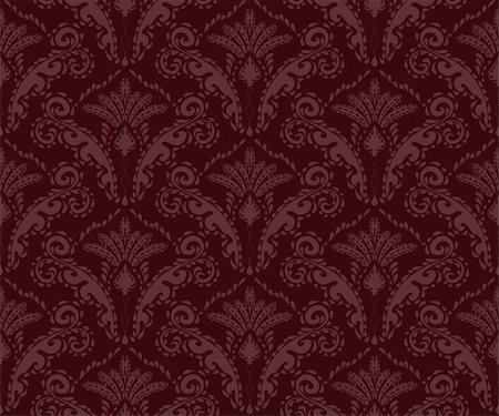 simsearch:400-04686213,k - Vector beauty royal decorative seamless floral ornament Stock Photo - Budget Royalty-Free & Subscription, Code: 400-04258915