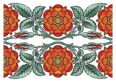 simsearch:400-04277107,k - Floral Design elements vector Photographie de stock - Aubaine LD & Abonnement, Code: 400-04259728