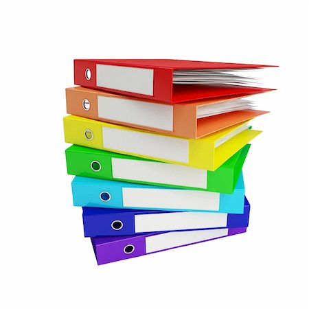 simsearch:400-07217367,k - binder rainbow Stock Photo - Budget Royalty-Free & Subscription, Code: 400-04259967