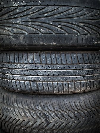 driving junk - texture and pattern of old used tyre Stock Photo - Budget Royalty-Free & Subscription, Code: 400-04259976