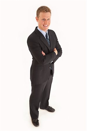 simsearch:400-07820348,k - Portrait of smiling young businessman Photographie de stock - Aubaine LD & Abonnement, Code: 400-04264107