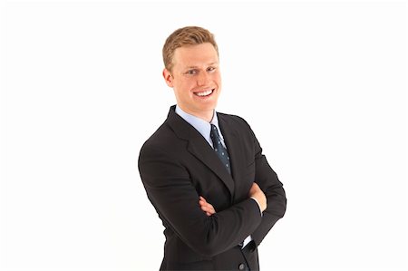 simsearch:400-05687698,k - Portrait of smiling young businessman Stock Photo - Budget Royalty-Free & Subscription, Code: 400-04264108