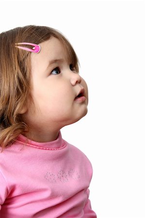 fat baby girl - Toddler girl with chubby cheeks looking into the distance Stock Photo - Budget Royalty-Free & Subscription, Code: 400-04265219