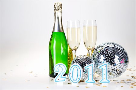 Happy New Year collection Stock Photo - Budget Royalty-Free & Subscription, Code: 400-04265257
