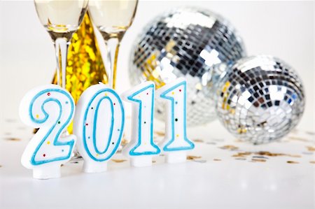 Happy New Year collection Stock Photo - Budget Royalty-Free & Subscription, Code: 400-04265301