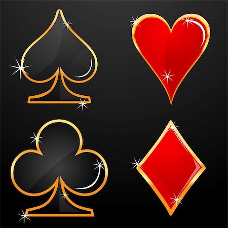 simsearch:400-04651363,k - illustration of casino icons Photographie de stock - Aubaine LD & Abonnement, Code: 400-04265714