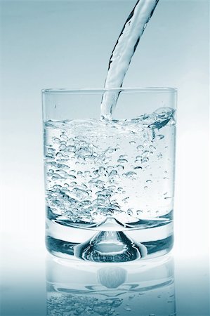 fresh spring drinking water - cocktail of water as a party drink or for refreshment Stock Photo - Budget Royalty-Free & Subscription, Code: 400-04267130