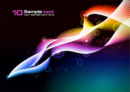 simsearch:400-05363390,k - Abstract vector eps10 glowing background. For your design. Foto de stock - Royalty-Free Super Valor e Assinatura, Número: 400-04261288