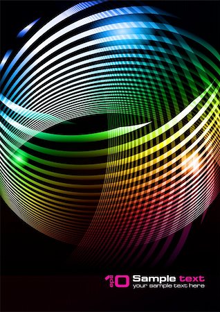 simsearch:400-04719650,k - Abstract vector eps10 glowing background. For your design. Foto de stock - Super Valor sin royalties y Suscripción, Código: 400-04261297