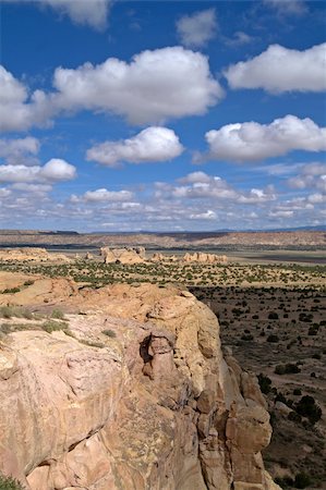 View from Sky City, the Acoma Pueblo, New Mexico, USA Photographie de stock - Aubaine LD & Abonnement, Code: 400-04261613