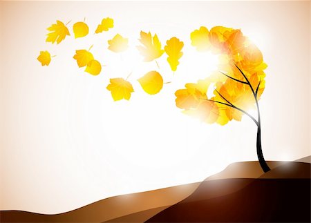 autumn background Stock Photo - Budget Royalty-Free & Subscription, Code: 400-04262488