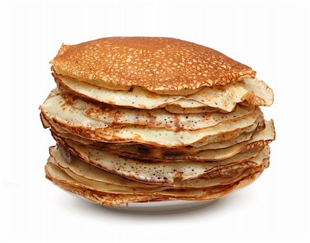 simsearch:400-04262580,k - stack of pancakes - russian traditional food Stock Photo - Budget Royalty-Free & Subscription, Code: 400-04262580