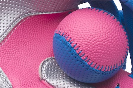 simsearch:400-04263545,k - Youth Baseball Gear in Vibrant Fun Colors. Stock Photo - Budget Royalty-Free & Subscription, Code: 400-04263566