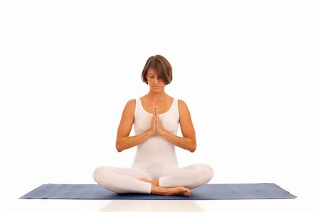 simsearch:400-04596923,k - Young woman doing yoga Stock Photo - Budget Royalty-Free & Subscription, Code: 400-04263938