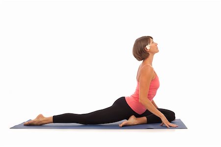 simsearch:400-04596923,k - Young woman doing yoga Stock Photo - Budget Royalty-Free & Subscription, Code: 400-04263963