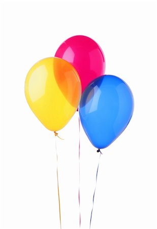simsearch:400-09092400,k - color balloons isolated on white background Stock Photo - Budget Royalty-Free & Subscription, Code: 400-04274355