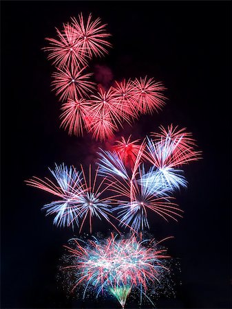 simsearch:400-07213298,k - New year Firework Photographie de stock - Aubaine LD & Abonnement, Code: 400-04275279