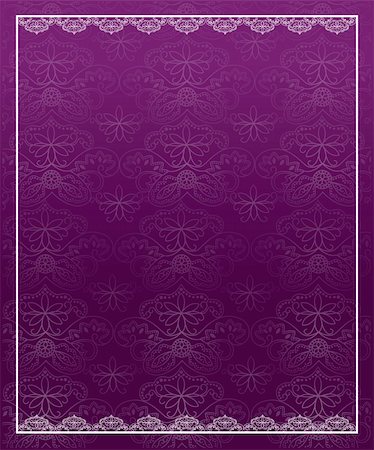 simsearch:400-05236333,k - illustration drawing of beautiful purple flower background Foto de stock - Super Valor sin royalties y Suscripción, Código: 400-04275593