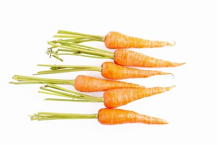 simsearch:400-04277065,k - Carrots isolated on white Stockbilder - Microstock & Abonnement, Bildnummer: 400-04277061