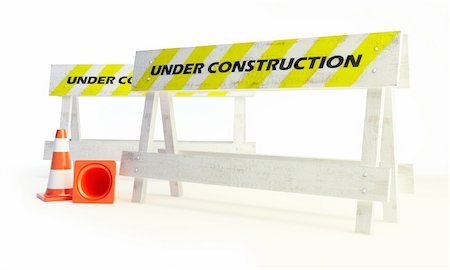 simsearch:400-04833604,k - road construction isolated on a white background Photographie de stock - Aubaine LD & Abonnement, Code: 400-04277368