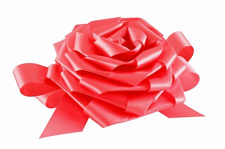 simsearch:400-05919918,k - red ribbon bow isolated on white background Foto de stock - Royalty-Free Super Valor e Assinatura, Número: 400-04277380