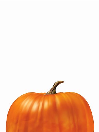 simsearch:400-07089027,k - Pumpkin Isolated on White. EPS 8 vector file included Stock Photo - Budget Royalty-Free & Subscription, Code: 400-04277490