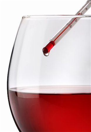 simsearch:400-04279337,k - Red wine temperature. A thermometer on a wine glass Foto de stock - Super Valor sin royalties y Suscripción, Código: 400-04278834