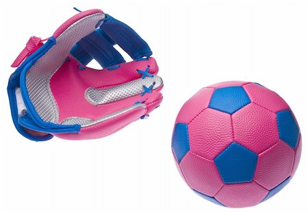 simsearch:400-04263545,k - Vibrant Youth Sporting Gear Isolated on White with a Clipping Path. Stock Photo - Budget Royalty-Free & Subscription, Code: 400-04279150