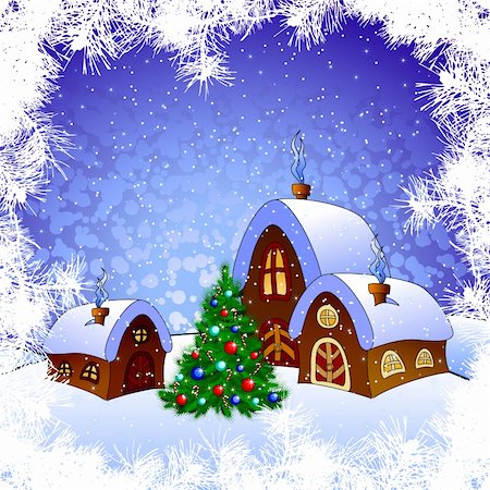 simsearch:400-04268776,k - christmas background,  this illustration may be useful as designer work Photographie de stock - Aubaine LD & Abonnement, Code: 400-04271001