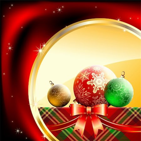 simsearch:400-04268776,k - christmas background, this illustration may be useful as designer work Stock Photo - Budget Royalty-Free & Subscription, Code: 400-04271013