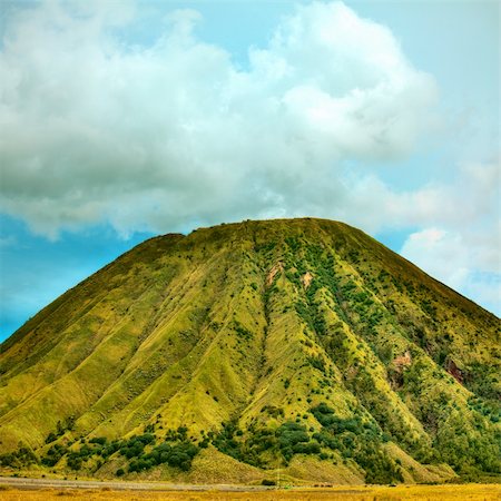 Batok volcano at sunny day. Java. Indonesia Stock Photo - Budget Royalty-Free & Subscription, Code: 400-04272339