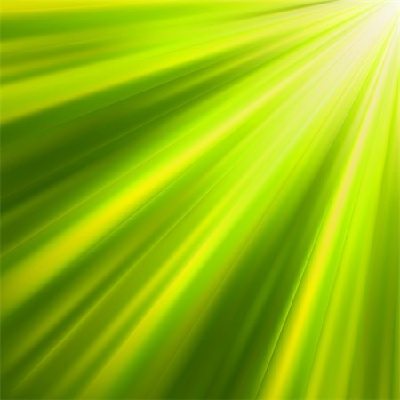 simsearch:400-04698008,k - Green luminous rays. EPS 8 vector file included Photographie de stock - Aubaine LD & Abonnement, Code: 400-04272373