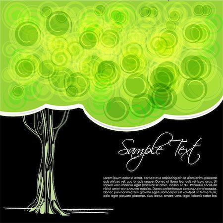 simsearch:400-05901134,k - illustration of natural tree Stock Photo - Budget Royalty-Free & Subscription, Code: 400-04272522