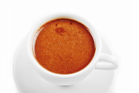 simsearch:400-07406132,k - cup of hot chocolate isolated on a white background Photographie de stock - Aubaine LD & Abonnement, Code: 400-04284634