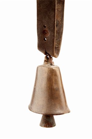 sonnaille (cloche) - Alps cowbell on white background Foto de stock - Super Valor sin royalties y Suscripción, Código: 400-04285743