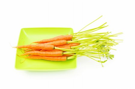 simsearch:400-04243170,k - Fresh carrots isolated on the white Stock Photo - Budget Royalty-Free & Subscription, Code: 400-04285914
